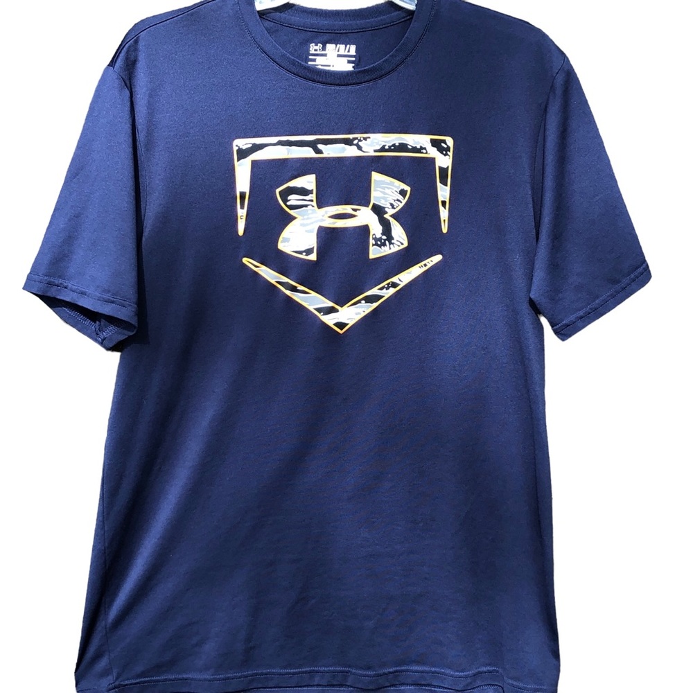 Under Armour medium blue T shirt